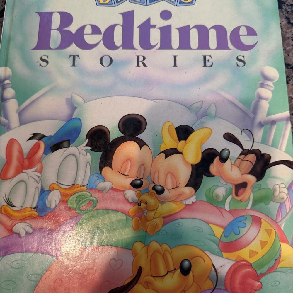 Disney Pastel Bedtime Stories Book